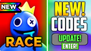 *CHRISTMAS* NEW WORKING CODES FOR RAINBOW FRIENDS RACE 2022 | RFR CODES 2022