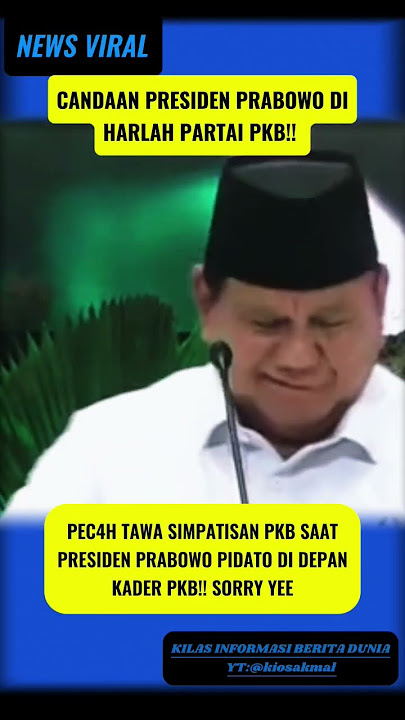 PRESIDENT PRABOWO'S JOKE SORRY YEE‼️#shorts #trending #viralreels #prabowo