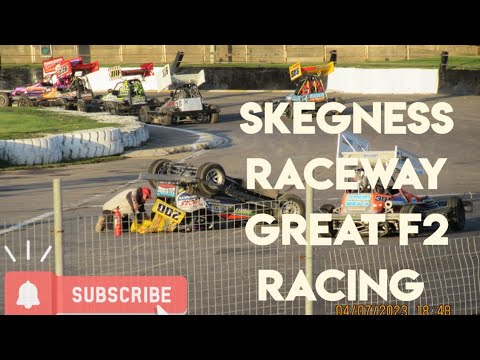 F2 RACING CARS SKEGNESS RACEWAY GREAT PLACE TO GO - YouTube