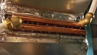 Outdoor Wood Furnace How I Installed Radiators and Plumbed My House