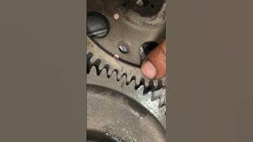 All the timing marks aligned timing gear installation Perkins