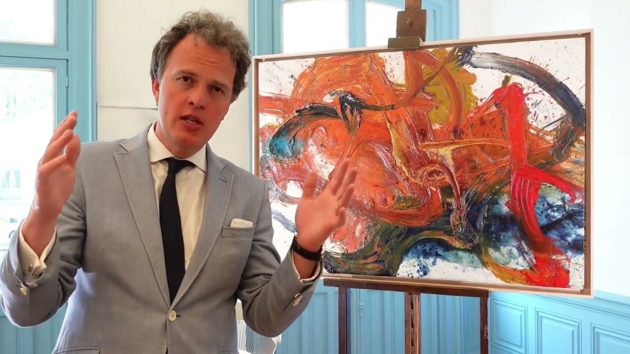 Quand Shiraga peignait avec ses pieds