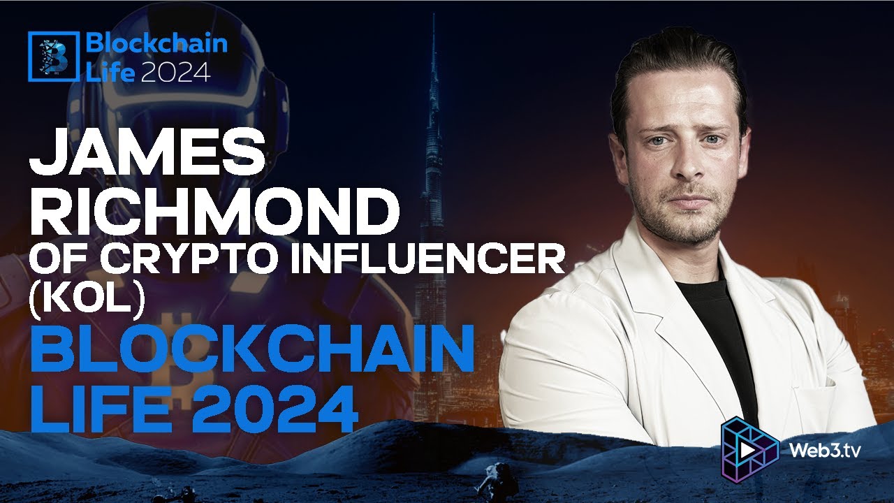 James Richmond of JRCryptex at Blockchain Life 2024