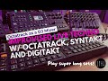 Improvised Live Techno with Syntakt Digitakt and Octatrack (How to use Cue Mutes Track)