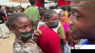 IRL STREAM IN GHANA GETTING THE FAMOUS 1 KFC DEAL LIVE