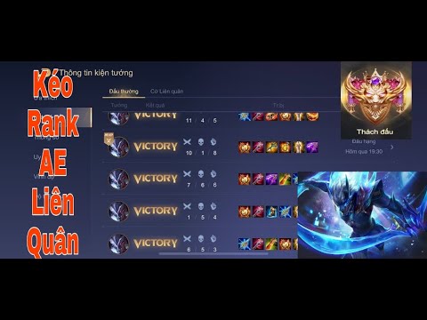 LIVE – Kéo Rank  Đầu Mùa Auto Win-  Liên Quân Mobile    [6/5/2022]