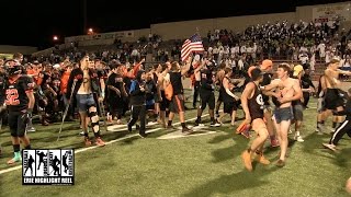 Cathedral Prep Student Section Talking Smack To McDowell Trojans Fans