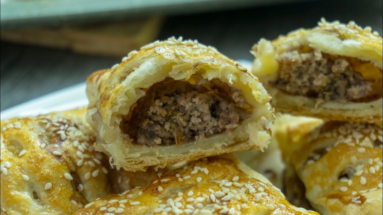 Beef Puff Pastry - Beef Pastries - YouTube