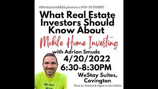 Mobile Home Investing with Adrian Smude