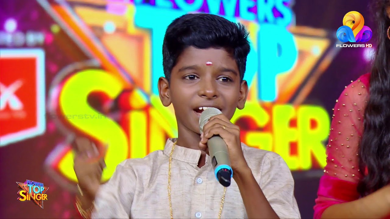 പാട്ടുവേദിയെ ഇളക്കിമറിച്ച തട്ടുപൊളിപ്പൻ പ്രകടനവുമായി ആദിത്യൻ...