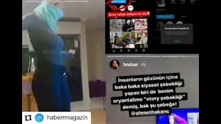 HANDE'DEN AHMET HAKAN'A \