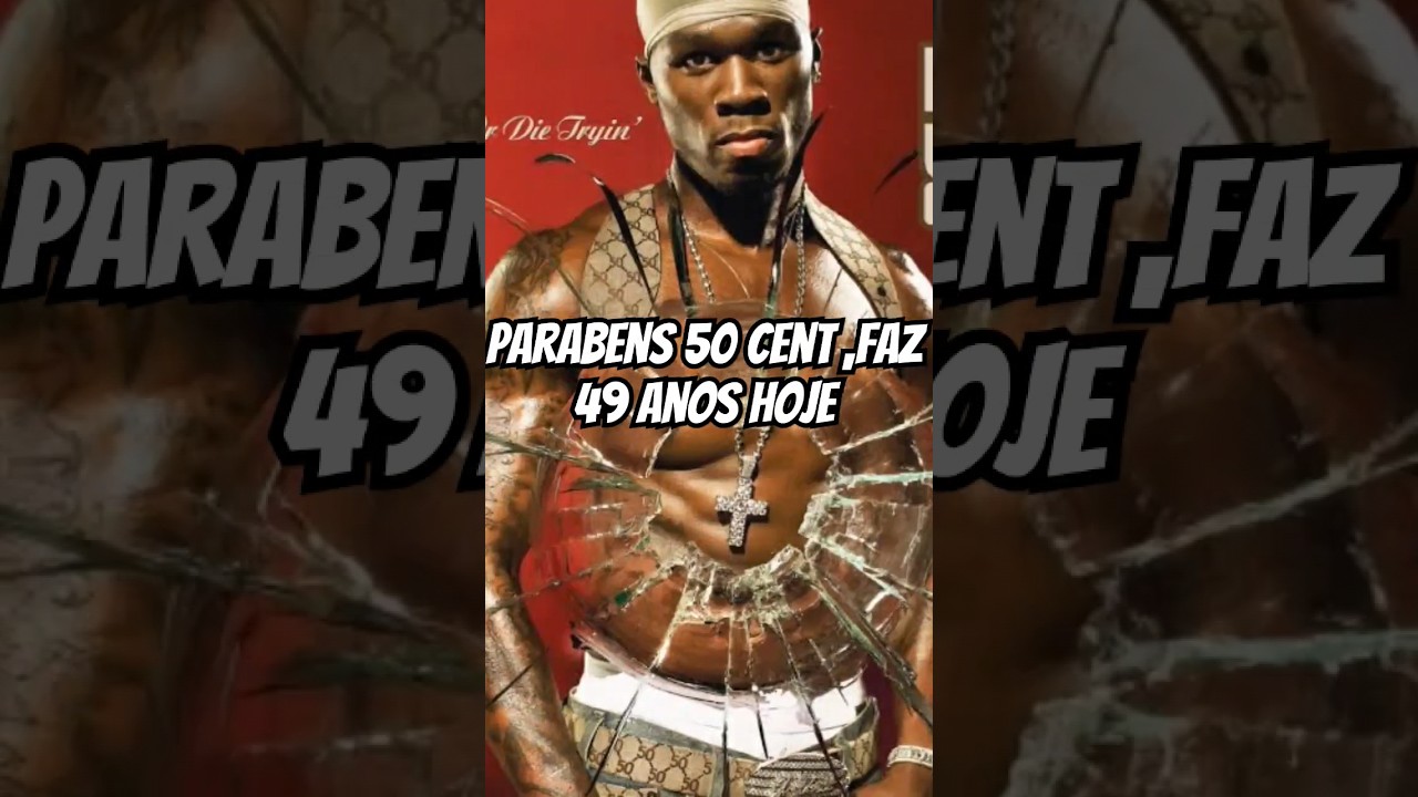 O rapper 50 cent ,Curtis James Jackson III faz 49 anos hoje 06 de julho .