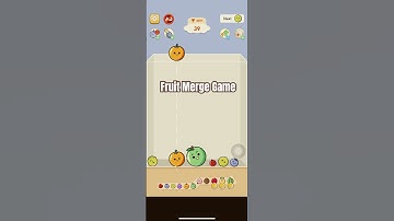 Fruit merge game try it now! #games #fruitmerge #fyp