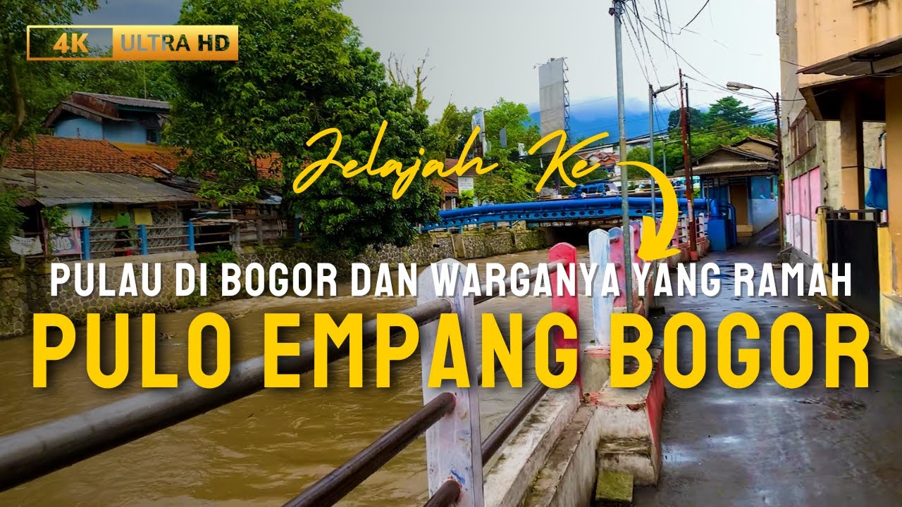 Walking Tour Ada Pulau Ditengah Kota ?! | Pulo Empang Kota Bogor Jawa Barat
