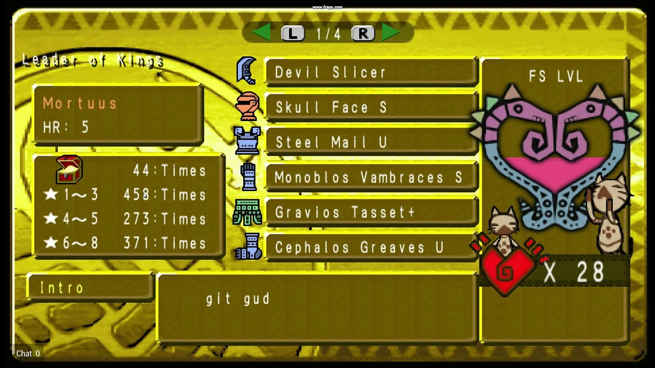 Monster Hunter Freedom Full Guild Card