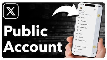 Hoe maak je een Twitter- of X-account openbaar?