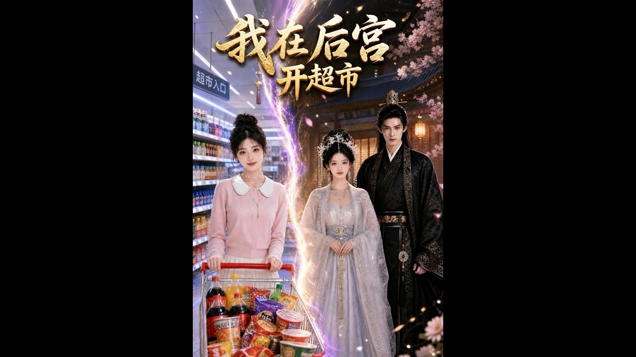 【一口气看完】《我在后宫开超市》#短剧 #AI短剧 #逆袭 #drama #爽剧 #鲨鱼先生