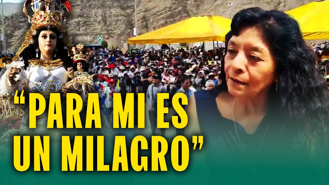 Fieles de la virgen de Chapi cuentan sus experiencias con ella: Miles acuden a santuario a adorarla