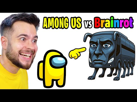 AMONG US AGAINST ALL BRAINROT 😨🌈 NEW BRAINROT ANIMATIONS