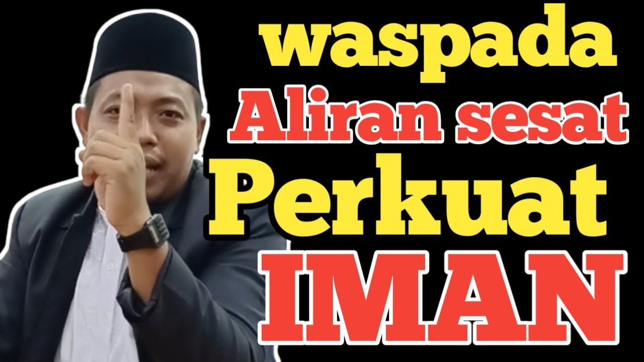 Ustadz ini bongkar aliran sesat , membuat semua jamaah terdiam semua 