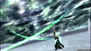 Dissidia Final Fantasy - Lvl 100 Cloud Versus Lvl 105 Tidus HD