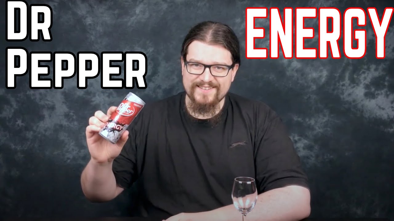 Dr Pepper ENERGY - Imported Energy Drink Review