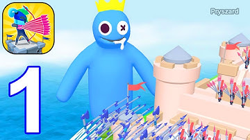 Archers Hole: Castle Battle - Gameplay Walkthrough Part 1 Tutotial Stick War Army Commander Archer