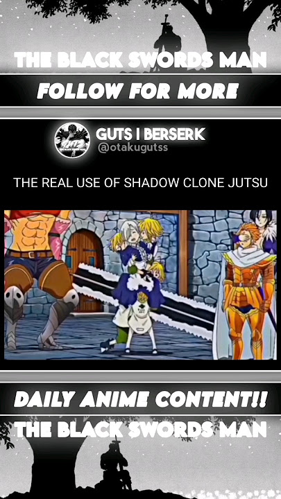 || SHADOW CLONE JUTSU || #anime#animeamv#shadow#naruto#hentai#shorts