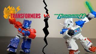OPTIMUS PRIME vs GUNDAM: The Ultimate Stop Motion Battle