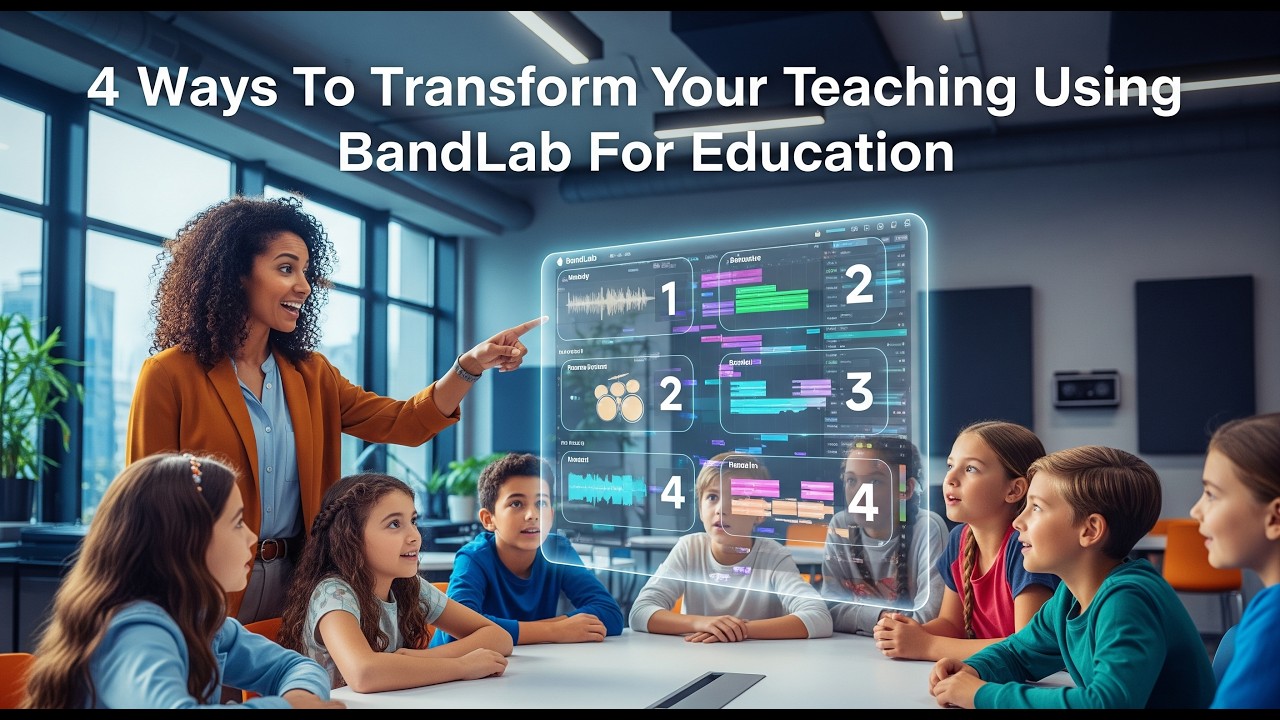4 Ways To Transform Your Teaching Using BandLab For Education - YouTube