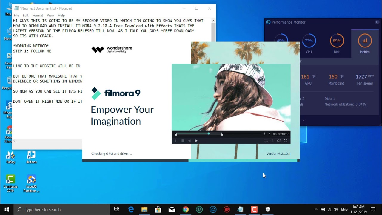 How to get FILMORA 9.2.10 FOR FREE 100% LEGIT WORKING NEW 2019 WINDOWS 7/8/8.1/10 ANY EDITION.