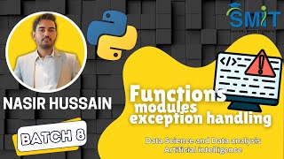Details SMIT Data Science Batch8: Python Modules And Exception Handlinh Guide