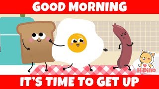 Good morning song ☀️ It’s time to get up | HiDino Kids Songs Resimi