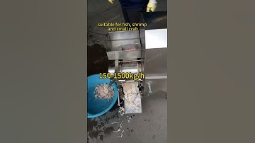fish meat bone separator machine