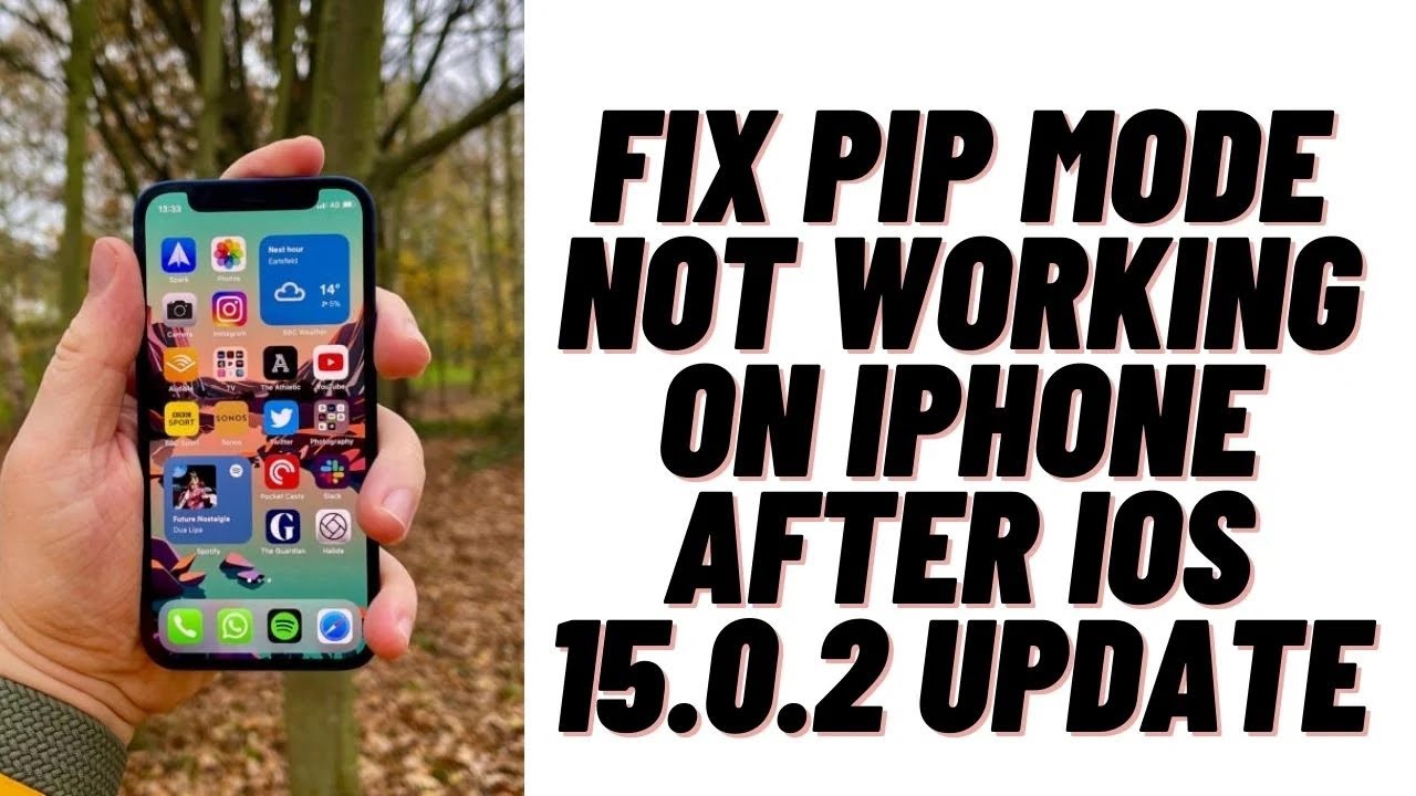 How to Fix PIP Mode not Working on iPhone after iOS 15.0.2 Update - YouTube