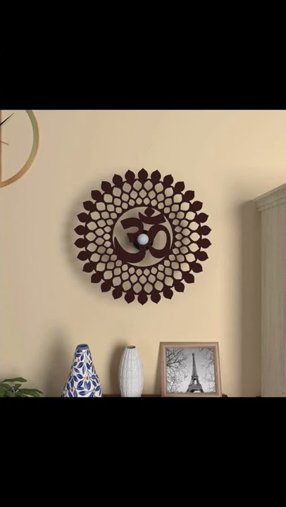 Wallmantra Om Mandala Shadow Lamp Light link in description ::