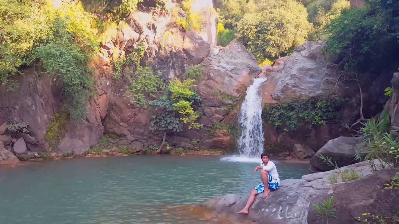 Neela Sandh Picnic Point With Water Fall And Natural Swimming Pools Islamabad Youtube