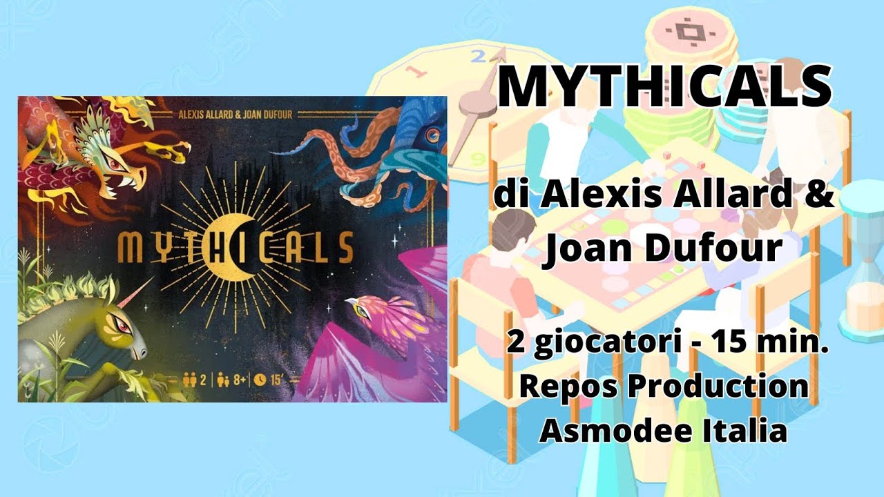 Mythicals (gioco da tavolo) - Tutorial italiano