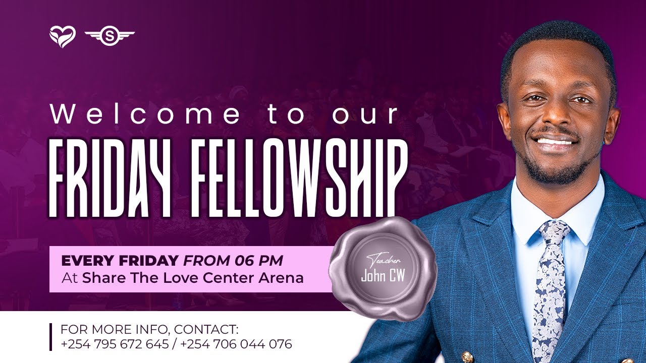 WELCOME TO FRIDAY SERVICE   05-09-2025.