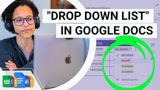 Google Docs Drop Down List - New Feature! by saperis 4,025 views 2 years ago 3 minutes, 21 seconds