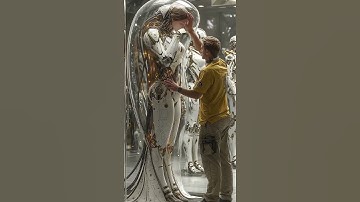 그녀는 로봇이지만… 감정을 가졌다#robot #humanoid #ircc #aiart #shorts