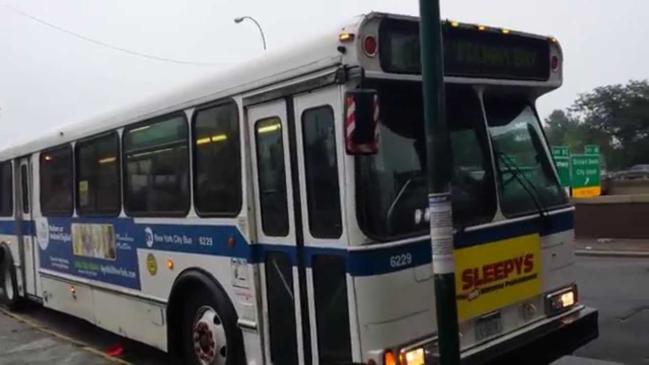 MaBOSTOA Bus Pelham Bay Bound Orion V 6229 Bx12 Bus Bruckner Blvd