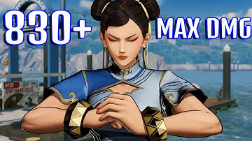 FATAL FURY COTW : Chun-Li -  830+ Damage Combo
