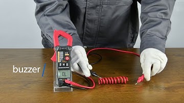 ANENG ST208 Digital Clamp Meter Multimeter 6000 counts AC/DC Current Measure Transistor Voltimetro