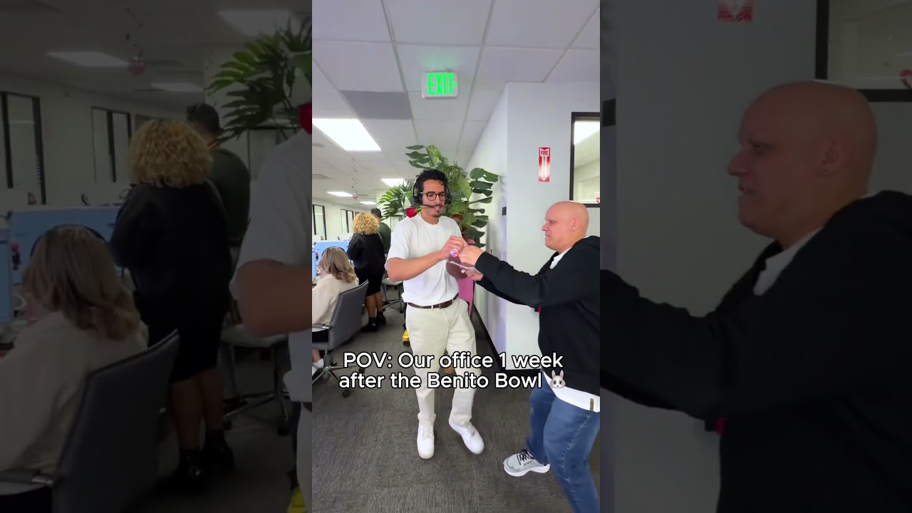 BAD BUNNY AT THE OFFICE??