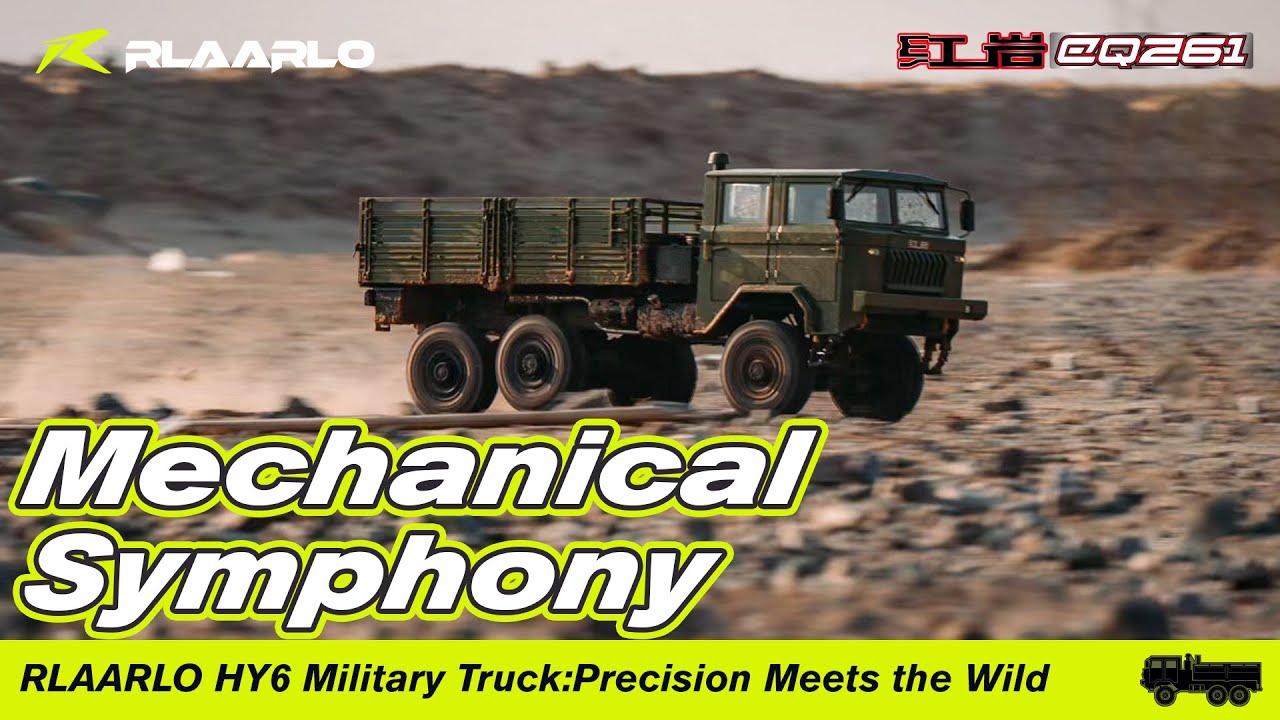 Mechanical Art: Born for the Wild | RLAARLO HY6 Military Truck