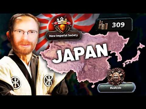 18 Years of Preparation Led to THIS - Japan Modern Day HOI4 (VOD)