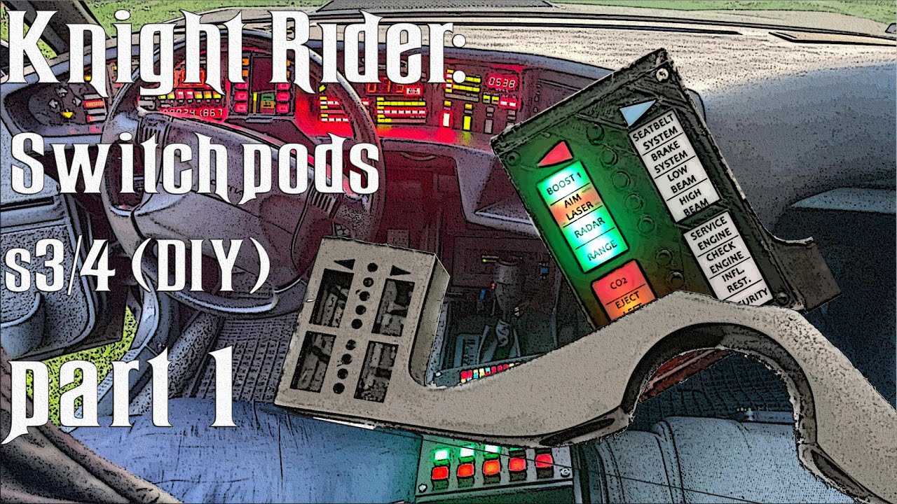 Knight Rider: Switchpods (DIY) part 1 - YouTube