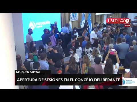 ¦ ??? VIVO: apertura de sesiones del Concejo Deliberante de Neuquén