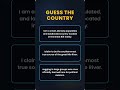 Can You Guess This Country in 3 Seconds?